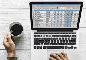 Ordenador Datos Marketing